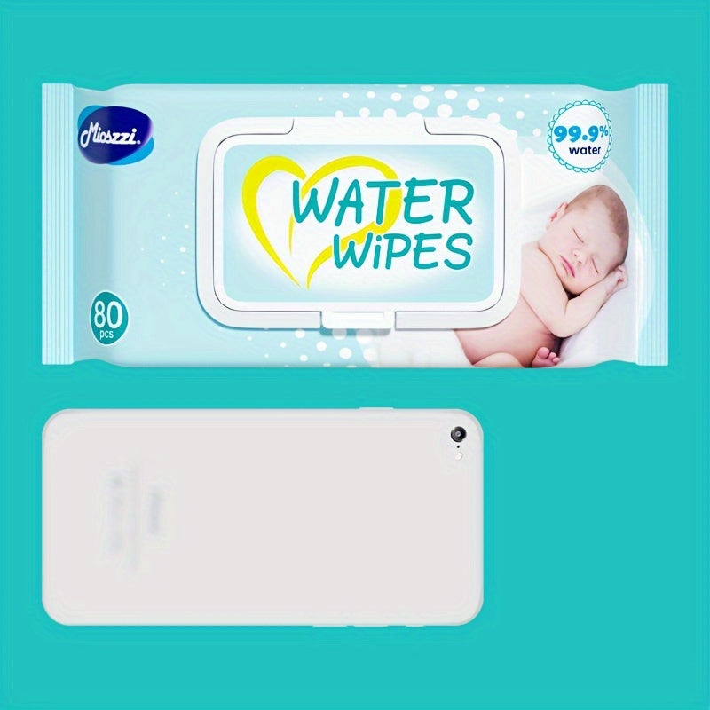 160-960 Count Baby Wet Wipes 99.9% EDI Pure Water No Fluorescent Agent Zero Additives For Sensitive Skin Newborn Can Use Aloe Vera Extrat Take Care Of Baby Skin Clean Baby Hand & Mouth Water Wipes Kids Cleansing Wipes Large P