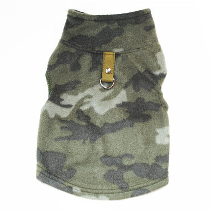 Dog Fall Winter Polar Fleece Traction Buckle Strong