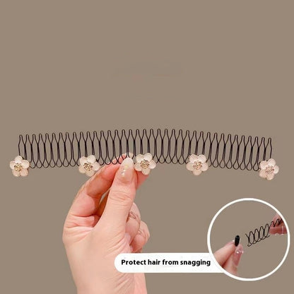 Back Head Invisible Inverted Hair Comb Forehead Hair Band