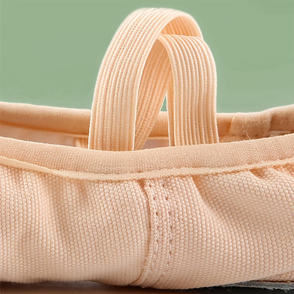 [Lightweight | Breathable] Four Seasons High-end Fashion Women's Dance Shoes | Lace-up Elastic Mouth Soft Sole Practice Shoes | Breathable and Lightweight Wear-resistant Ballet Shoes Indoor Yoga Shoes