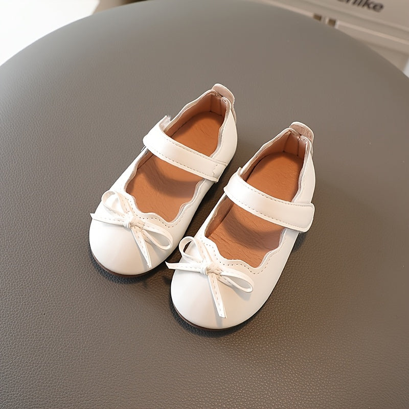 Girls Princess Mary Jane Shoes - Star Pattern Non-Slip Toddler Shoes