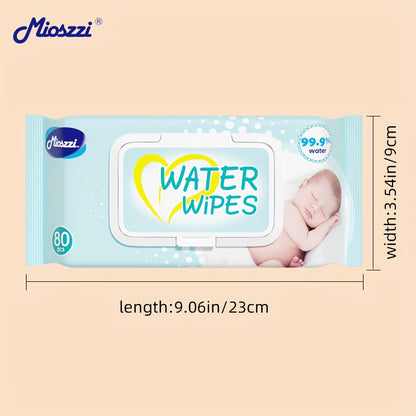 160-960 Count Baby Wet Wipes 99.9% EDI Pure Water No Fluorescent Agent Zero Additives For Sensitive Skin Newborn Can Use Aloe Vera Extrat Take Care Of Baby Skin Clean Baby Hand & Mouth Water Wipes Kids Cleansing Wipes Large P