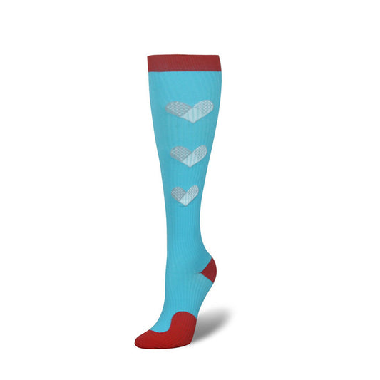 Outdoor Cycling Running Breathable Tube Socks Sports Compression Socks