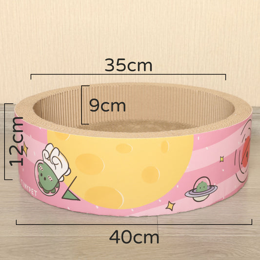 Bowl-shaped Cat Scratcher Cat Litter Grinding Claws Wear-resistant Round