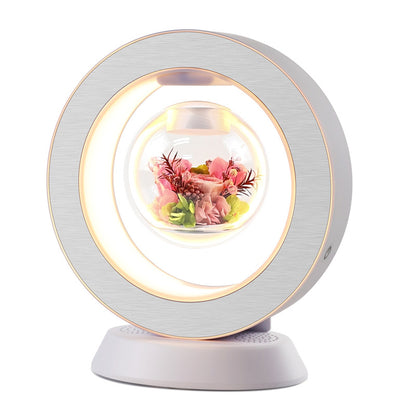 Magnetic Suspension Preserved Fresh Flower Bluetooth Audio Creative Valentine's Day Christmas Gift