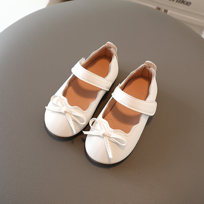 Girls Princess Mary Jane Shoes - Star Pattern Non-Slip Toddler Shoes