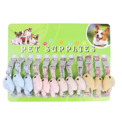 Simple Small Fish-shaped Pet Collar Cat Collar