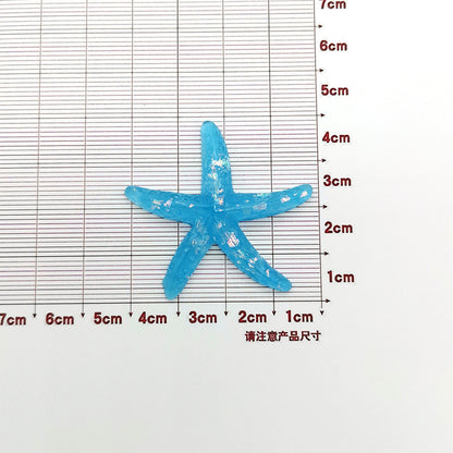 Handgefertigte DIY-Handyhülle aus Cremekleber, Accessoires aus Meeresharz, Seestern