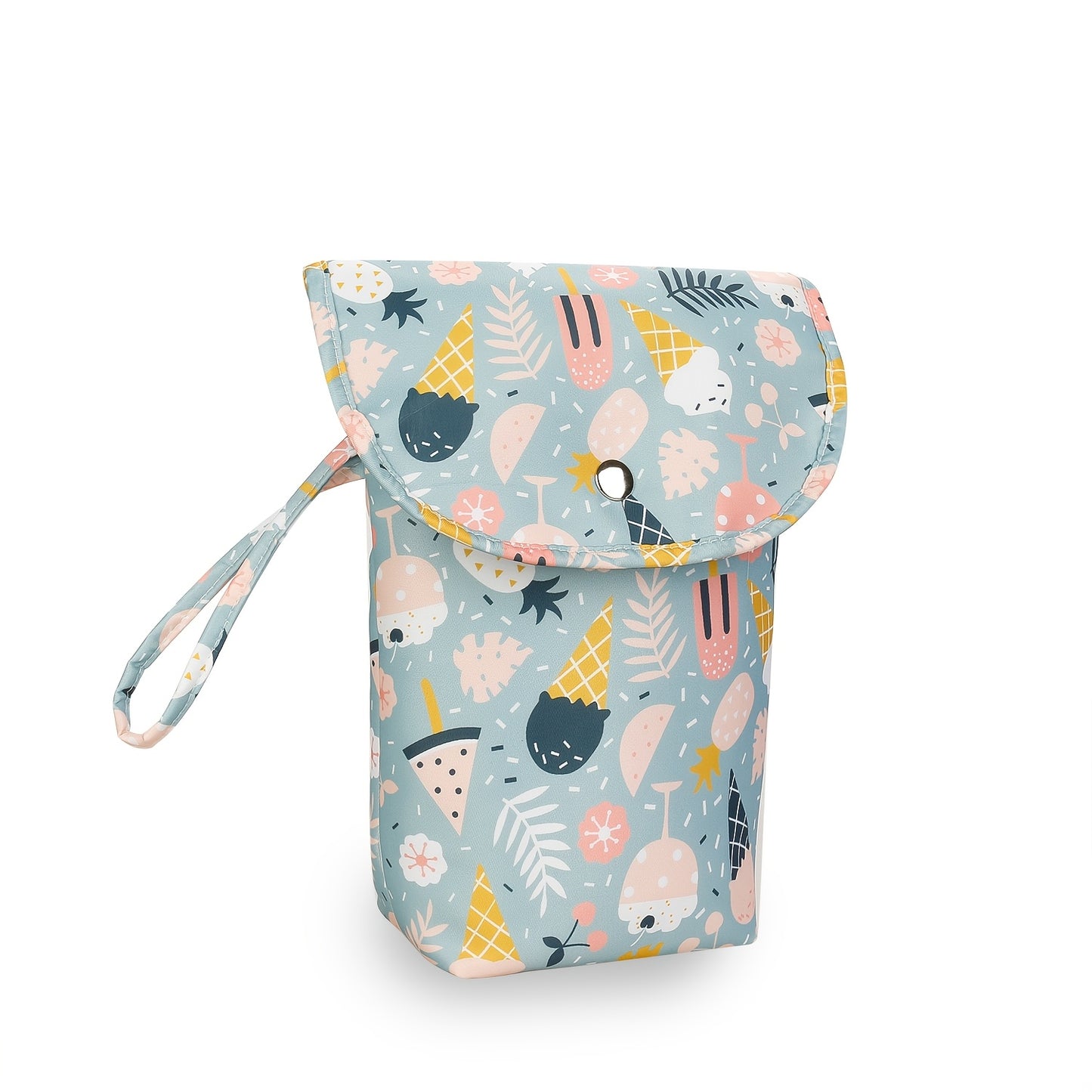 [Portable Diaper Storage for Youngsters] Portable Diaper Storage Bag for Youngsters - Durable Polyester, Ideal for Diapers & Wet Wipes