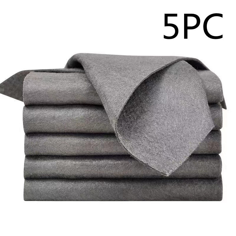 Premium Microfiber Glass Cleaning Cloth - Streak-Free Mirror & Window Cleaner - Water Absorbent Magic Wipe
