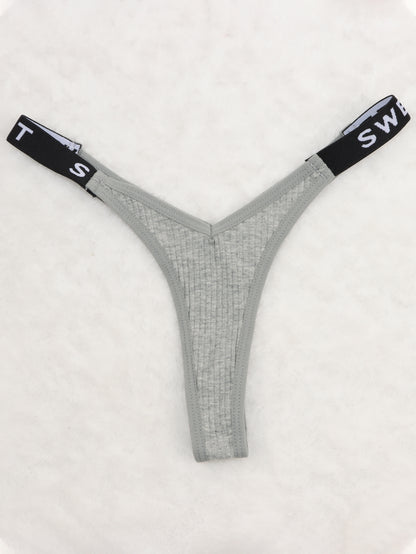 7pcs Combination European and American Underwear Women's Thong