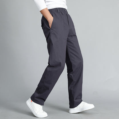 Herren-Latzhose für Herbst und Winter, lässig, gerade geschnitten