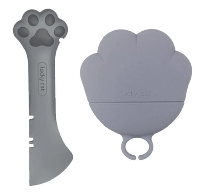 Multifunctional can opener for pet canned spoon