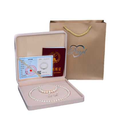 New Natural Freshwater Pearl Necklace Gift