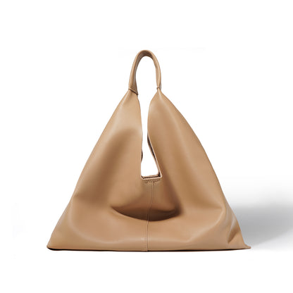 Leather Tote Women's Idle Style Casual Handbag Soft Leather Shoulder Bag