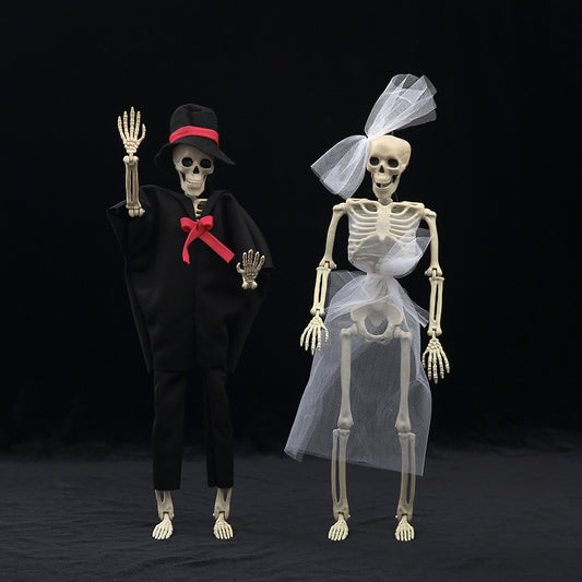 Halloween Skull Fish Skeleton Hanger 80cm - Realistic Spooky Decoration