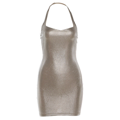 Autumn New Arrival Fashionable Halterneck Bodycon Wrap Dress For Women