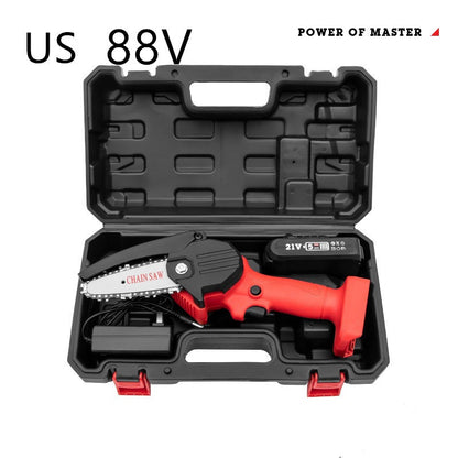 Lithium battery chain saw