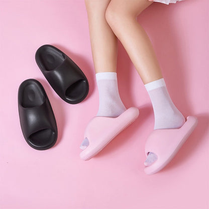 Premium Soft Bread Slippers - Comfortable Summer Bathroom Slides for Women & Men