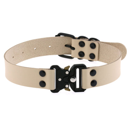 Creative Simple Release Buckle Collar Clavicle Necklace