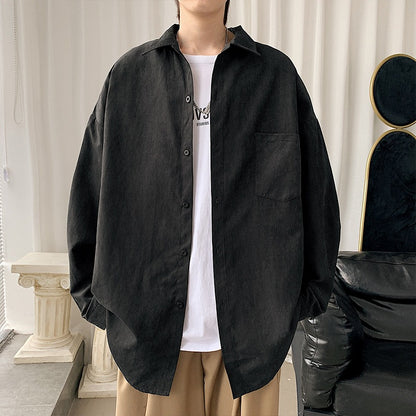 Men's Long-sleeve Shirt Korean-style Trendy Autumn