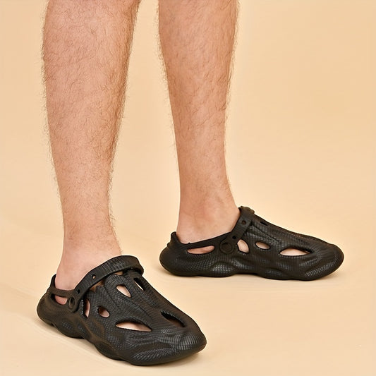 Men's Lightweight EVA Foam Clogs - Anti-Slip Quick Dry Slides for Beach, Pool & Outdoor