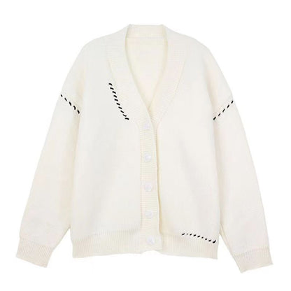 Women's Knitted Cardigan Top Coat