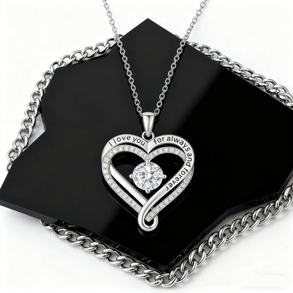 Double-layer Heart Necklace For Women