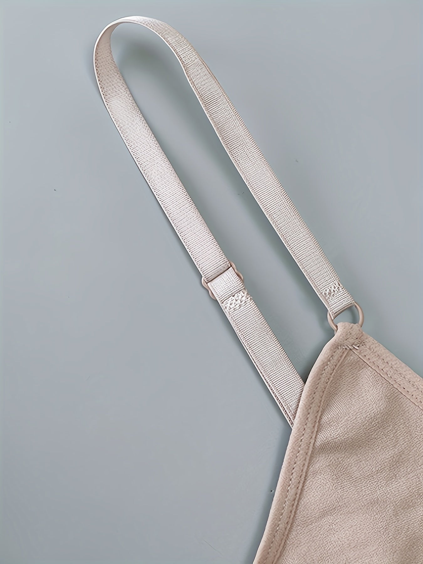 Women's Seamless Knit Bodysuit, Polyamide 85% Elastane 15%, Solid Color, No Padding, Chest Support Sling, Crotch Buckle Waist Pulling Hip Pants