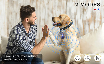 1pc Pet Repellent, Ultrasonic Repellent Ticks, Fleas, Nematodes, Cats And Dogs Outside The Body To Prevent Insects, Take Care Of Pet To Prevent Pests, With Its Mother No Longer Object To My Pet, With Its Own Safety Warning Ni