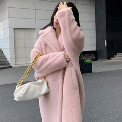 Fashionable And Stylish Faux Shearling Coat
