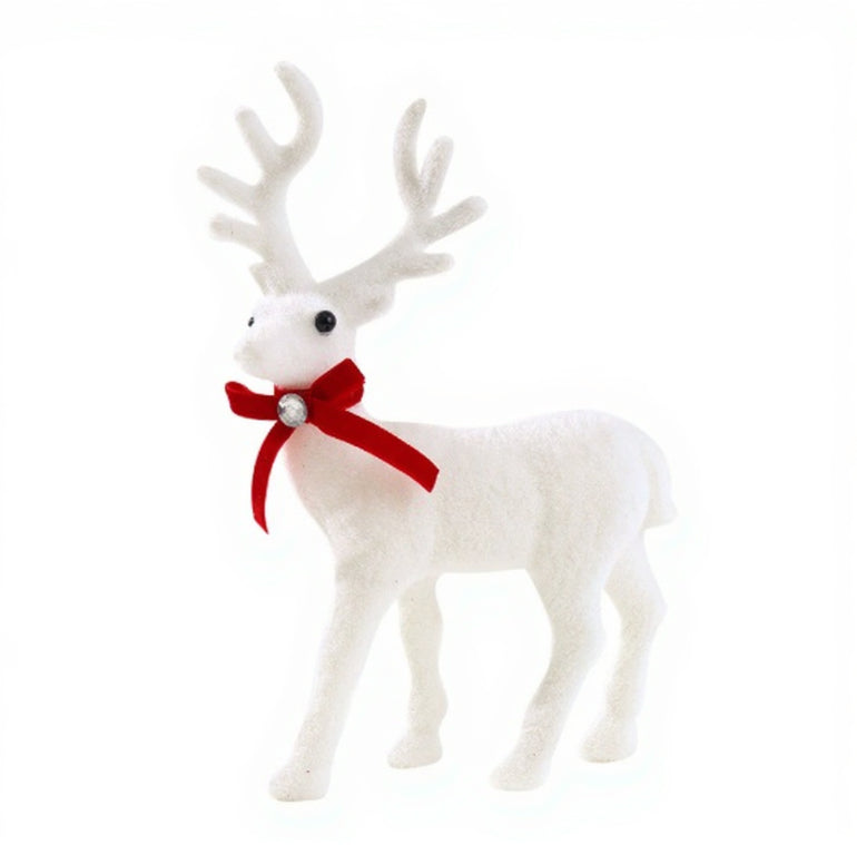Plush Moose Toy Christmas Deer Decoration Doll