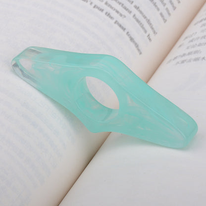 Premium Resin Bookmark Book Stand - Creative Thumb Reading Aid & Page Holder