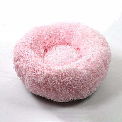 Autumn And Winter Thickening Plush Round Deep Sleep Cat Nest