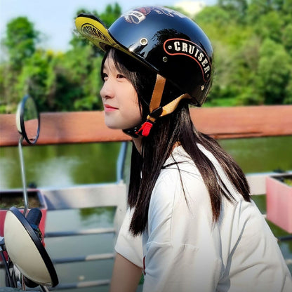 Summer Baseball Helmet Retro Harley Men And Women