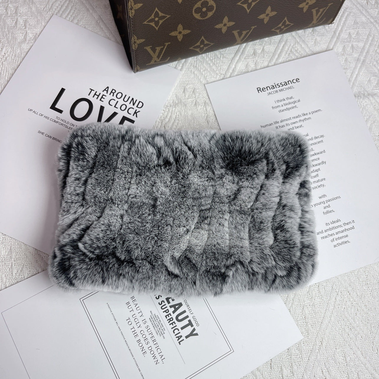 Women's Versatile Fur Snood Warm Scarf
