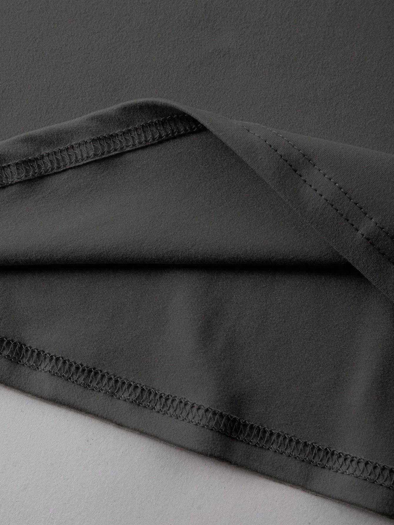 Summer Loose Short Sleeves T-shirt Men's And Women's Round Neck