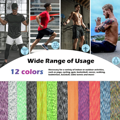 5pcs Sports Headbands For Men, Breathable Mesh Design, Reused & Washed Men's Headband Sweat Bands For Running Yoga Fitness Workout, Ideal Choice For Gifts