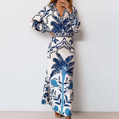 Flower Early Spring Idle Style Casual Fashion Set