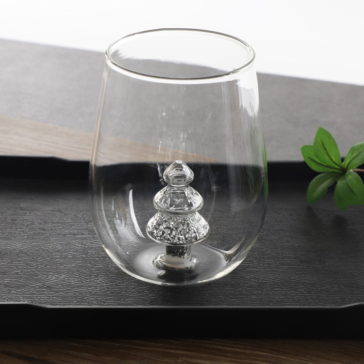 Creative High Borosilicate Glasses Christmas Tree