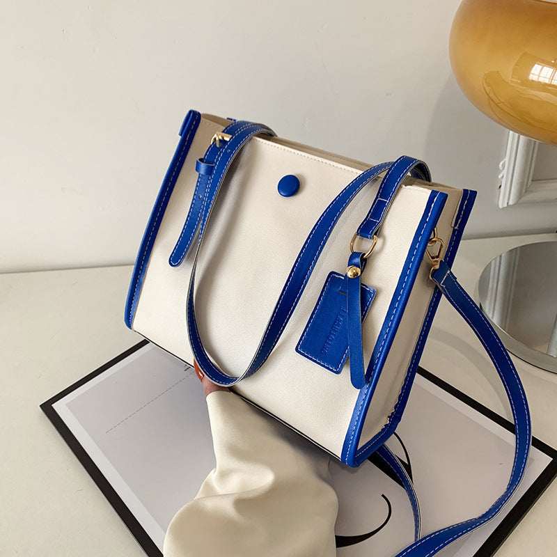 Fashion Stitching Popular Shoulder Messenger Bag