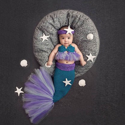 Hand-knitted Cartoon Animal-shaped Newborn Photography Outfits