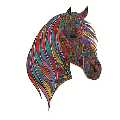 Each Piece Is Animal Shaped Christmas Gift Colorful Elephant Turtle Wooden Jigsaw Puzzles