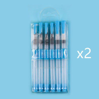 Water Soluble Color Lead Painted Solid Watercolor Brush Set