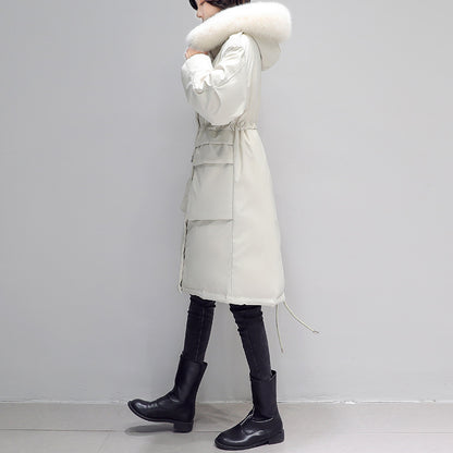 Parker Big Fur Collar Down Jacket Women