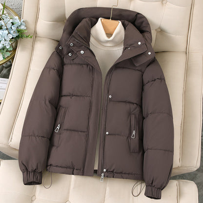 Hooded Thick Padded Coat For Petite Winter Jacket
