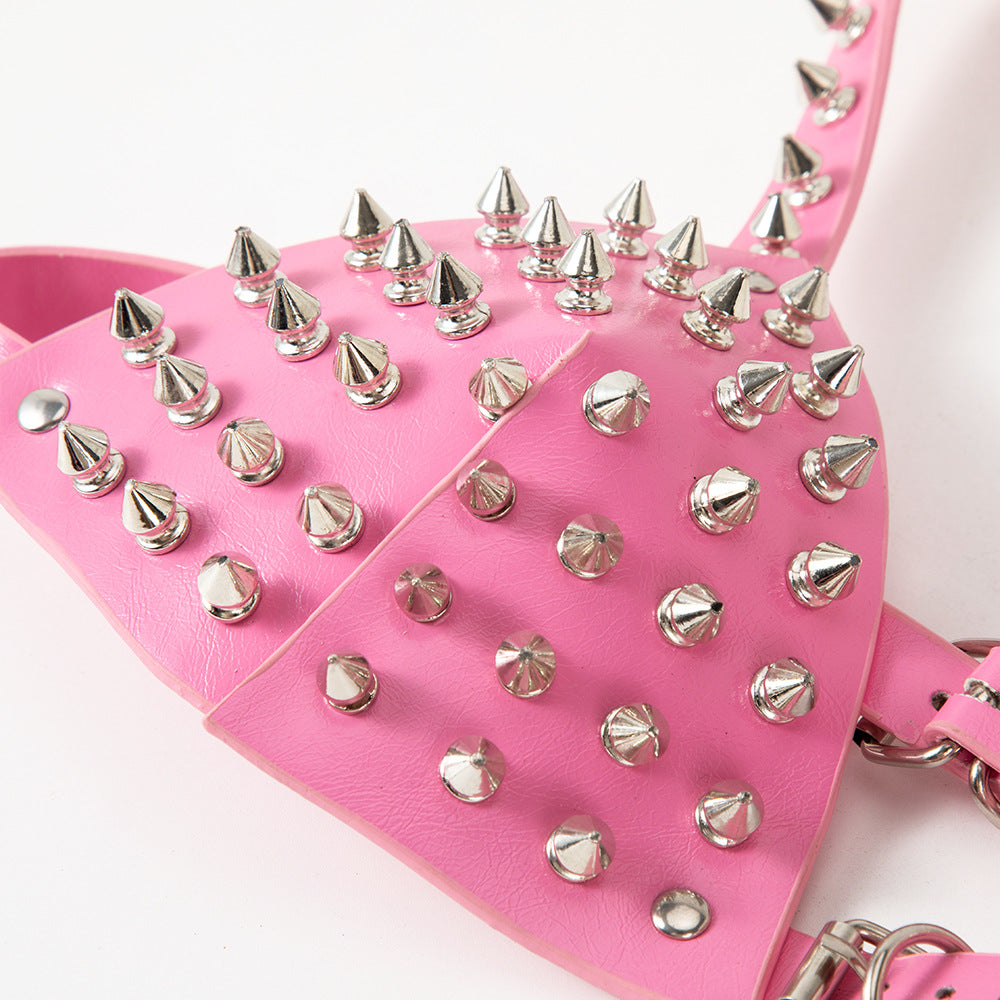 Rivet Womens Halter Corset For Women