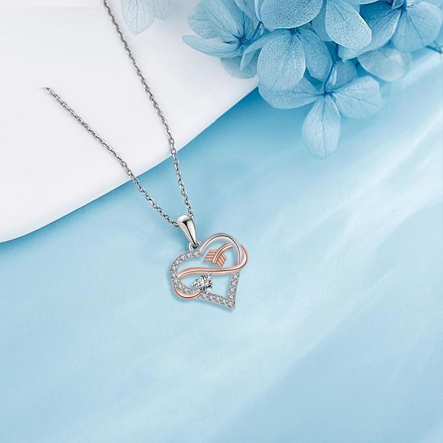 European And American Fashion Love Pendant Necklace For Girlfriend Valentine's Day Gift