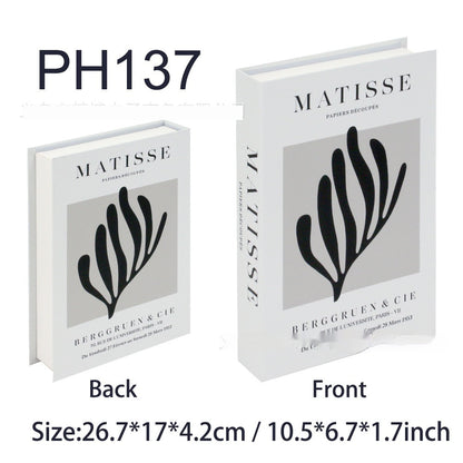 Fashion Simple Style Prop Books Fake Book Magazine Ornaments