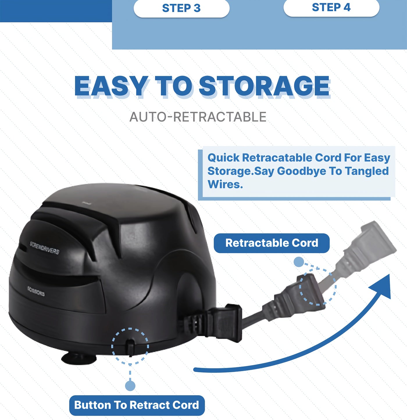 Professional Electric Knife Sharpener - 4-Stage Sharpening System by WANVOAPLS